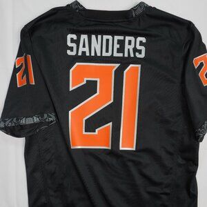 Men's Nike Barry Sanders Black Oklahoma State Size XXL